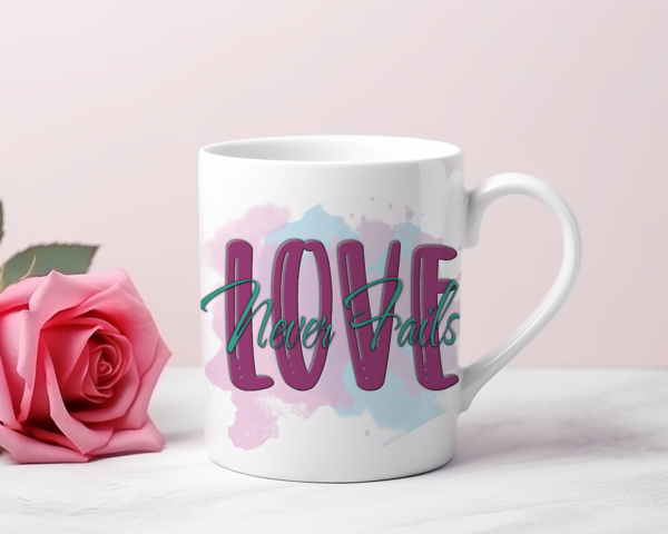 Love Never Fails 12oz Mug