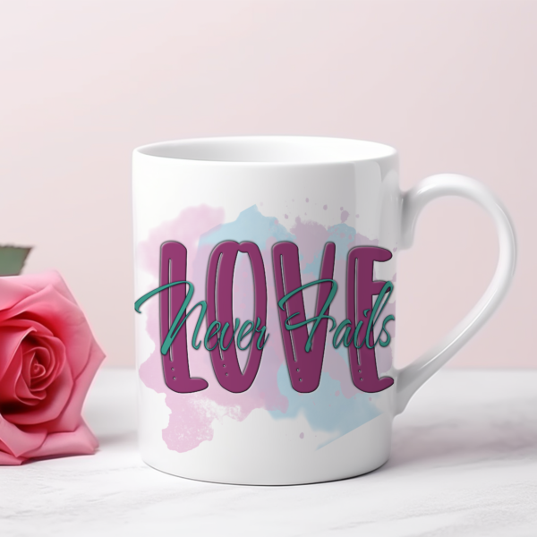 Love Never Fails 12oz Mug