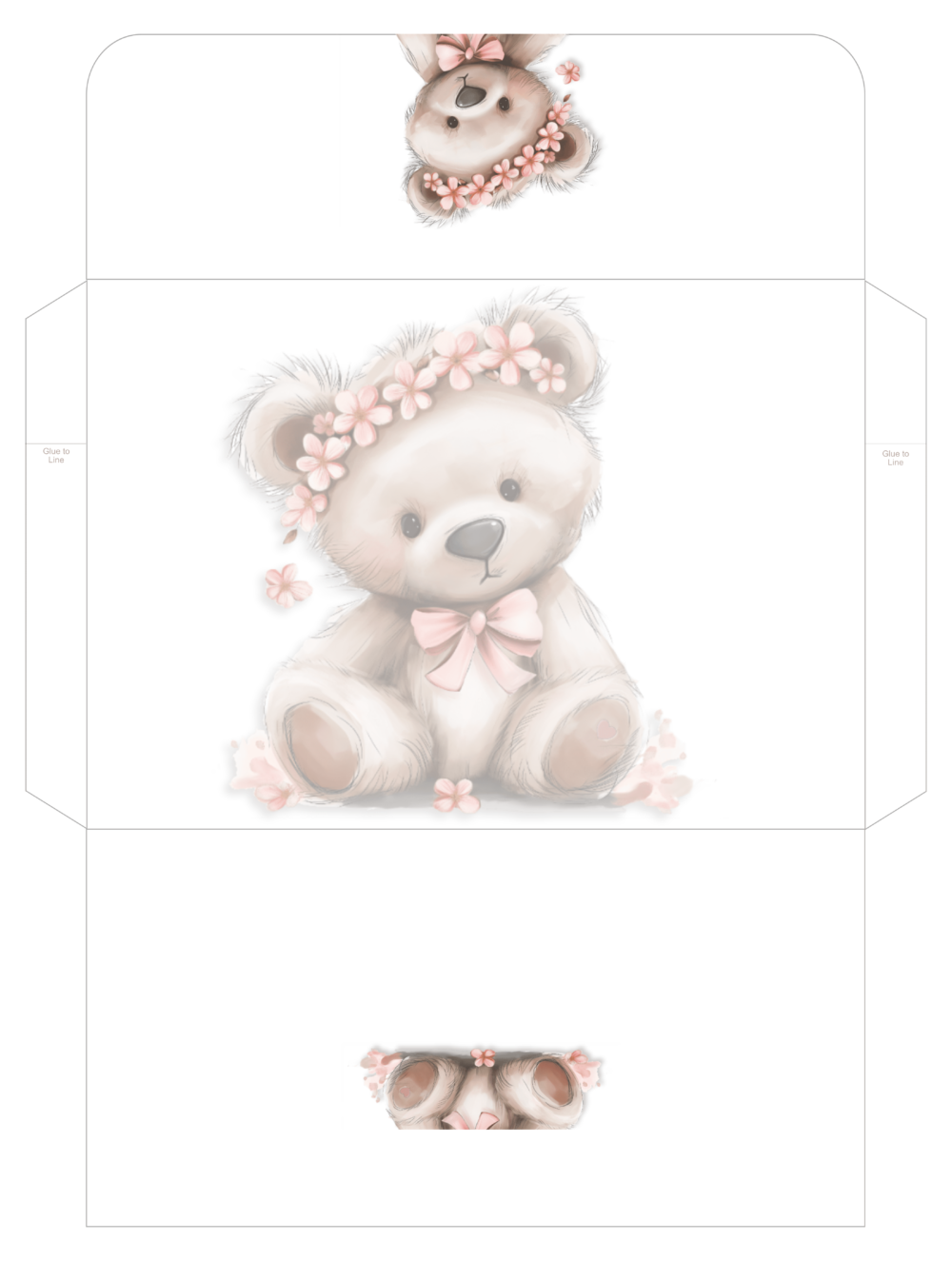 It's a Beary Wonderful Day 6x9 Envelope
