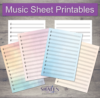 Music Sheets