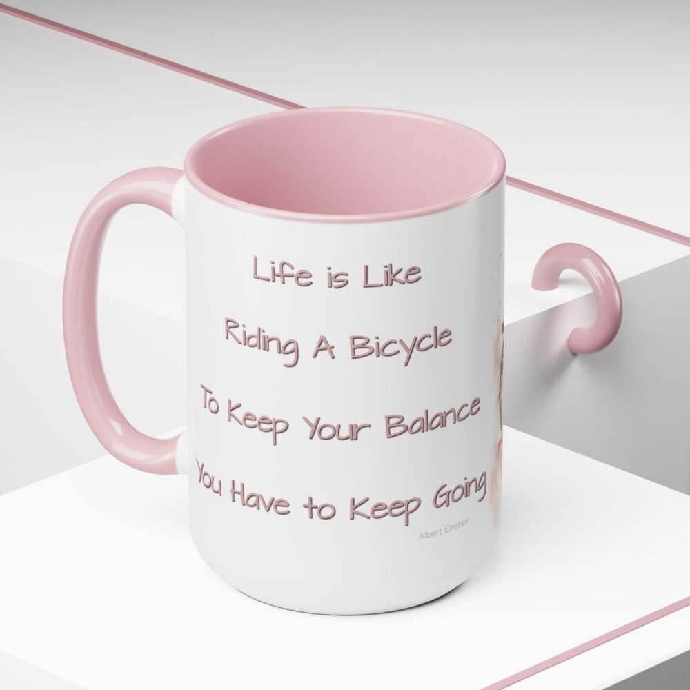 "Just Keep Going" 15oz Ceramic Mug - Image 5