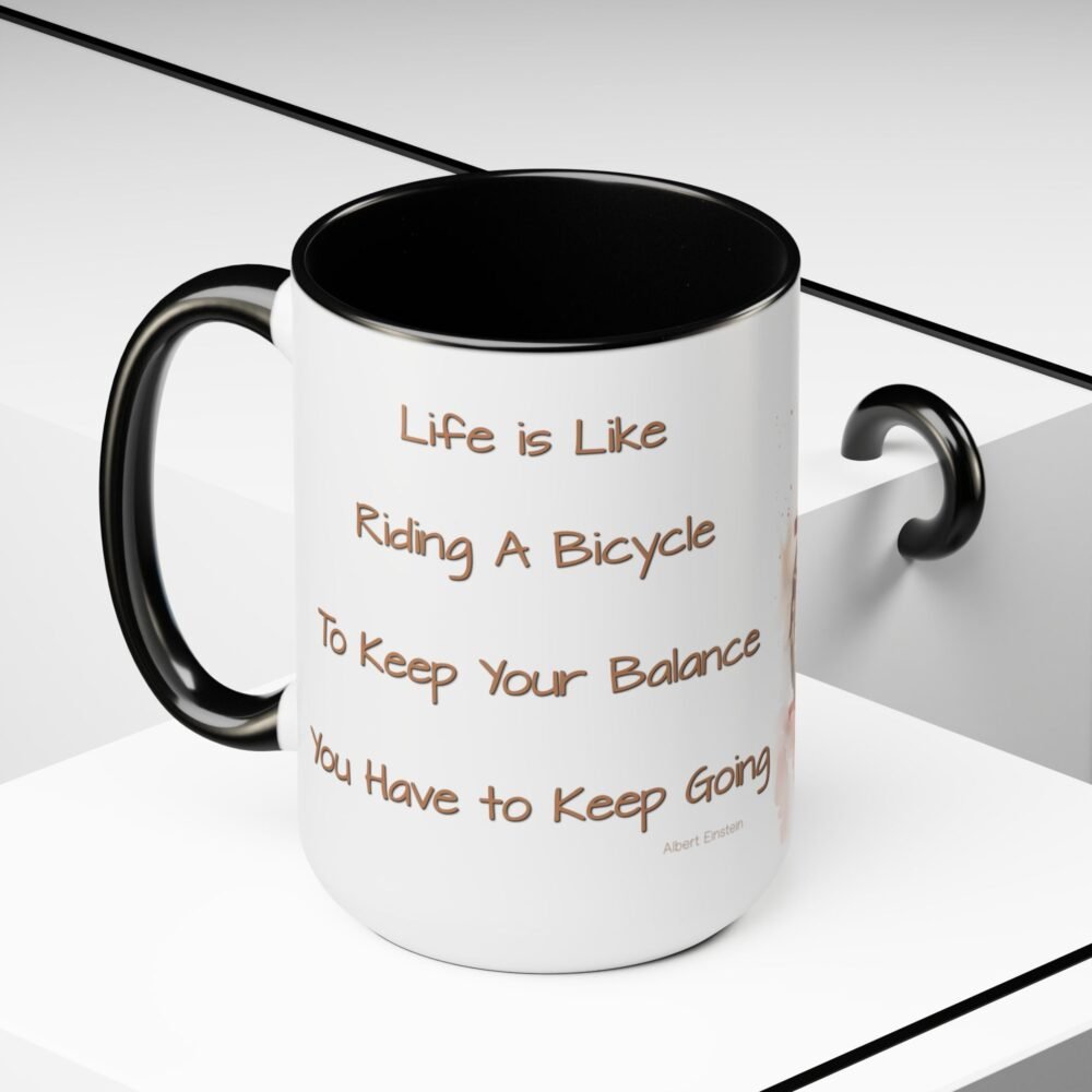 "Just Keep Going" 15oz Ceramic Mug - Image 3